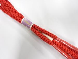 未使用品　正絹　手組帯締め